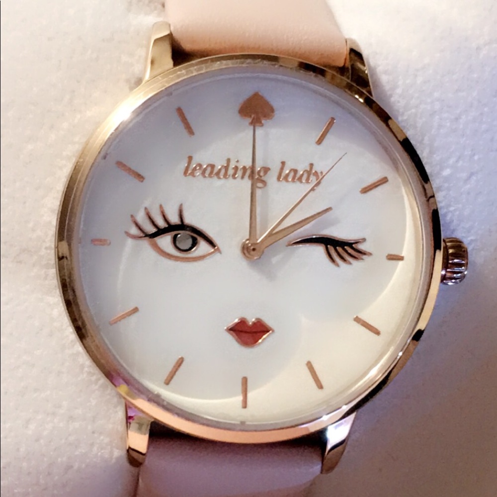 ♠️🌸KATE SPADE® GORGEOUS Cutest SEXY Softly Pink Leading Lady Watch🌸♠️